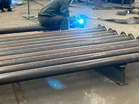 潼南20#无缝注浆管加工108*6钢花管棚管